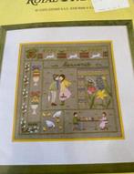 BORDUURPAKKET ROYAL PARIS "AVRIL" Cécile Vessière, Hobby en Vrije tijd, Verzenden, Nieuw, Handborduren, Borduurpakket