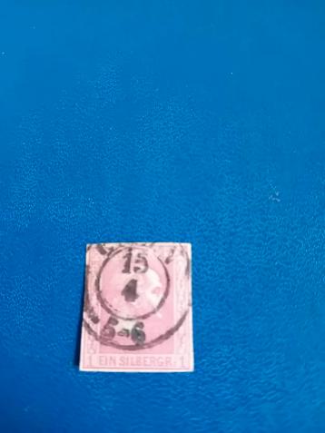 Duitse Postzegel - 1 Silbergr. beschikbaar voor biedingen