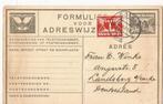 GOIRLE adreswijz. Geuz 12 met bijfrankering voor DUITSLAND, Verzamelen, Ansichtkaarten | Nederland, Verzenden, 1920 tot 1940, Gelopen
