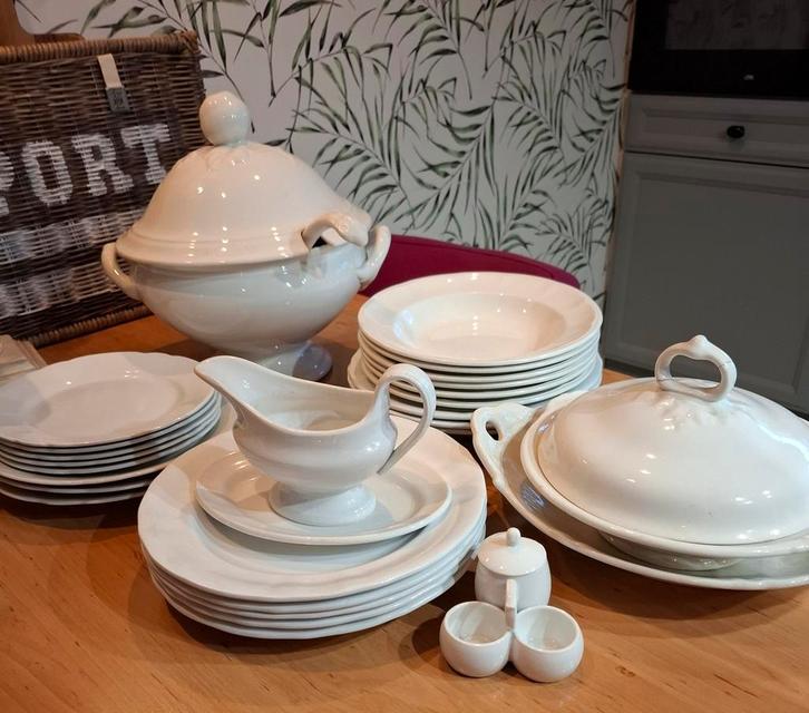 Servies Petrus Regout Maastricht, Antiek en Kunst, Antiek | Servies compleet, Ophalen