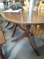 Leonard Moore tafel, Huis en Inrichting, Tafels | Eettafels, Gebruikt, Ophalen, Vijf personen of meer, Ovaal