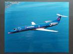 Foto van een British Midland Embraer ERJ 145 (F806), Ophalen of Verzenden, Gebruikt, Kaart, Foto of Prent