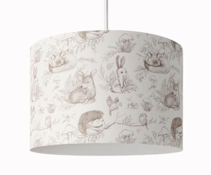 Hanglamp Bosdieren Getekend Little Dreamzzz, Kinderen en Baby's, Kinderkamer | Inrichting en Decoratie, Nieuw, Lamp, Ophalen of Verzenden