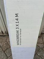 Nieuw windscherm 3x1.4m - zwart, Ophalen, Uittrekbaar, Nieuw