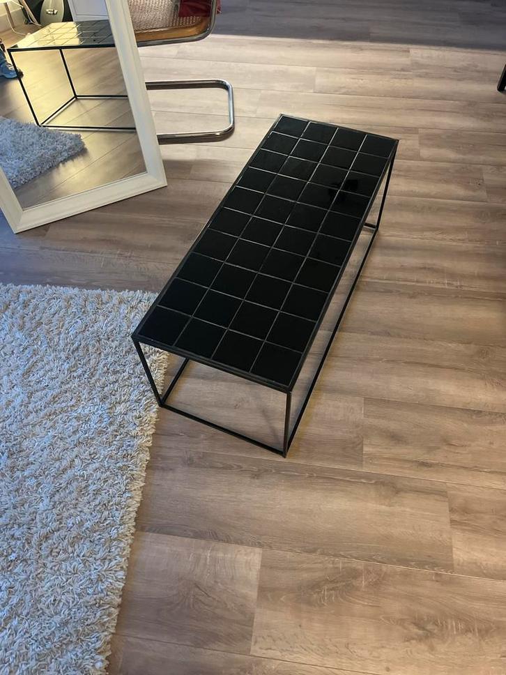 Zuiver Glazed Salontafel, Huis en Inrichting, Tafels | Salontafels, Gebruikt, Minder dan 50 cm, 50 tot 100 cm, 100 tot 150 cm