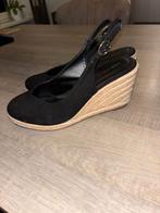 Mooie Sleehak - Maat 38, Anna Field, Zwart, Zo goed als nieuw, Sandalen of Muiltjes