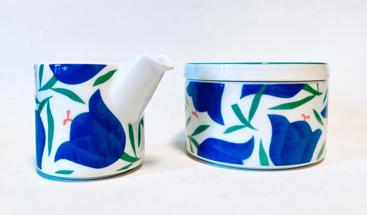 Arabia Finland Moreeni balladi  set van 2 *design*vintage*, Huis en Inrichting, Keuken | Servies, Nieuw, Overige typen, Overige stijlen