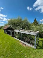 Kippenhok+Ren en Verlengstuk voor de Ren /Konijnenren TEAB, Ophalen, Gebruikt, Kippenhok of Kippenren