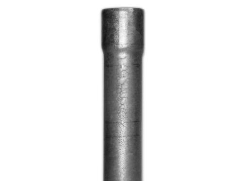 Stalen Regenpijp (Ondereind) ø100mm vandalismebestendig, Doe-het-zelf en Verbouw, Buizen en Afvoer, Nieuw, Rechte buis, Pvc, 80 mm of meer