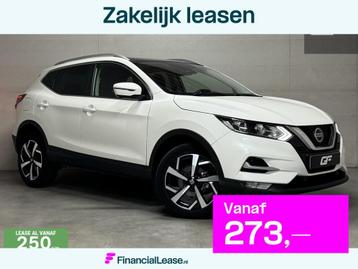 Nissan Qashqai 1.2 Tekna + Pano 360 Navi Cruise Stoelv. NA beschikbaar voor biedingen