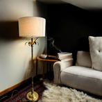 Vintage 'gouden' vloerlamp Boulanger stijl, Ophalen, Nieuw