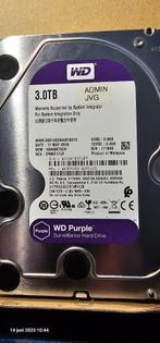 HDD van WD purple 3TB, Computers en Software, Harde schijven, Ophalen of Verzenden, Zo goed als nieuw, Intern
