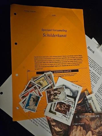 Postzegels Schilderkunst Thema - Gestempeld beschikbaar voor biedingen