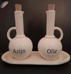 Olie en Azijn set aardewerk, Minder dan 50 cm, Nieuw, Ophalen of Verzenden, Minder dan 25 cm