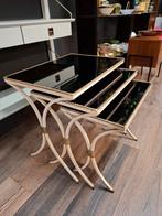 Vintage bijzettafeltjes mimiset Art Deco tafeltjes, Antiek en Kunst, Antiek | Meubels | Tafels, Ophalen of Verzenden