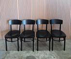 12 x Ikea Idolf cafestoelen zwart cafe horeca stoelen hout, Huis en Inrichting, Stoelen, Zwart, Ophalen of Verzenden, Zo goed als nieuw