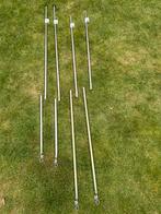 Stormstangen - voortent - powergrip - staal - Obelink, Caravans en Kamperen, Ophalen of Verzenden, Zo goed als nieuw