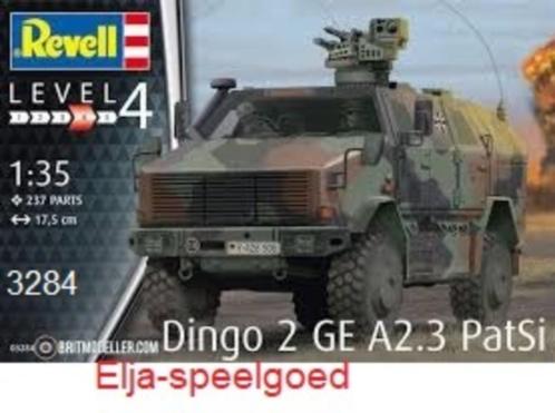 Revell 1:35 ATF Dingo 2 GE A2.3 PatSi 3284 modelbouw truck, Hobby en Vrije tijd, Modelbouw | Auto's en Voertuigen, Nieuw, Truck