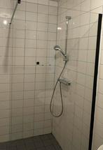 Douchewand glasplaat zwart GRATIS, Doe-het-zelf en Verbouw, Sanitair, Ophalen of Verzenden, Zo goed als nieuw, Douche
