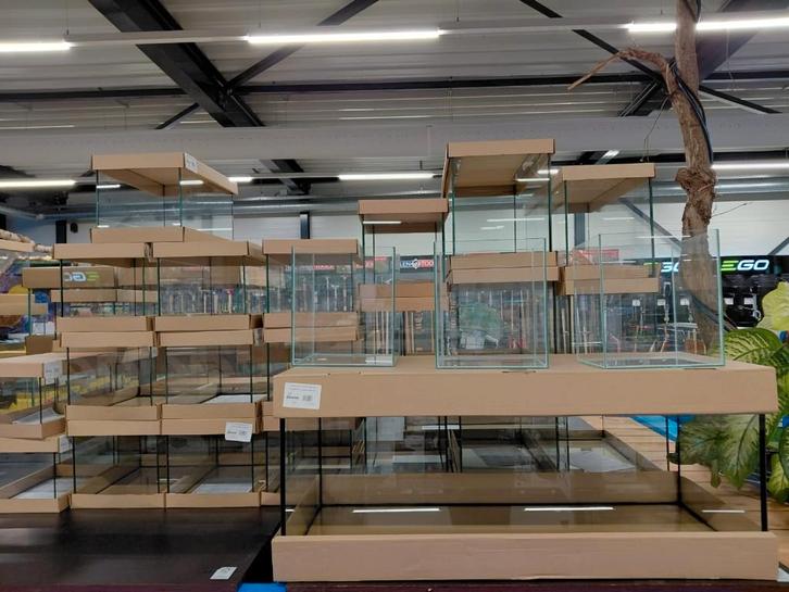Maatwerk Volglas aquarium, Dieren en Toebehoren, Vissen | Aquaria en Toebehoren, Nieuw, Leeg aquarium, Ophalen of Verzenden