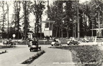 Assen, Jeugdverkeerspark De Gouverneurstuin - 1970 gelopen beschikbaar voor biedingen