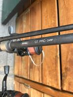 Verschillende carperhengels met molen 40,00.Perstuk ophalen, Ophalen of Verzenden, Zo goed als nieuw