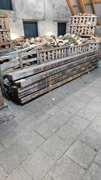 Eiken balken 9 stuks, Ophalen, Gebruikt, Eiken, Balk