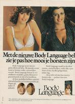 Retro reclame 1976 Body Language lingerie bh's mooi, Verzamelen, Verzenden, Overige typen