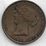 1/2   penny 1856  Nova Scotia. km. 5, Postzegels en Munten, Munten | Amerika, Ophalen of Verzenden, Zuid-Amerika, Losse munt