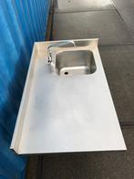 RVS spoelbakblad los element + combinatie onderstel, Huis en Inrichting, Keuken | Keukenelementen, Ophalen, Zo goed als nieuw