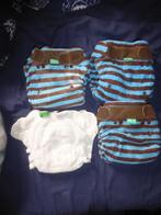 4 Totsbots bamboozle wasbare luiers maat 2 met inleggers, Gebruikt, Overige typen, Standaard, Ophalen