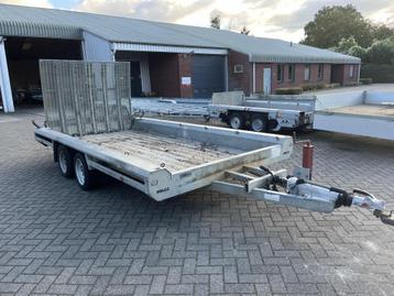 Hulco Machinetransporter 394x180 cm 3500 kg 2014 transporter beschikbaar voor biedingen