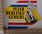 Vintage sticker motorcross Peter Herlings Gemert crossmotor, Ophalen of Verzenden, Zo goed als nieuw