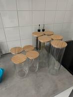 Bijna Nieuw Mooie Ikea / Action Voorraadpotten, Ophalen of Verzenden, Zo goed als nieuw, Glas, Pot, Bus of Blik