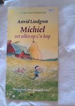 Michiel zet alles op z'n kop - Astrid Lindgren, Boeken, Luisterboeken, Ophalen of Verzenden, Astrid Lindgren, Cd, Kind