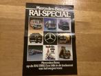 Mercedes-Benz RAI Special 1980 - Zeldzame folder, Boeken, Ophalen of Verzenden, Gelezen, Mercedes