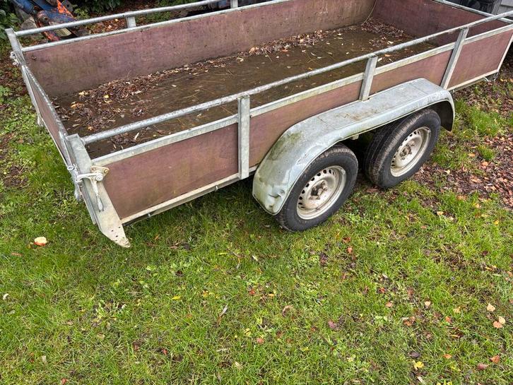 Hapert Tandemasser Aanhanger met Kenteken, Auto diversen, Aanhangers en Bagagewagens, Gebruikt, Ophalen