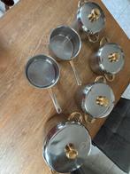 Bk Pannenset - Complete Set!, Huis en Inrichting, Keuken | Potten en Pannen, Ophalen, Gebruikt, Inductieplaat, Pannenset