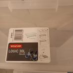 Curver opbergbox 30 liter met wieltjes. Totaal 6 stuks., Huis en Inrichting, Ophalen, Zo goed als nieuw, Kunststof, 50 tot 75 cm