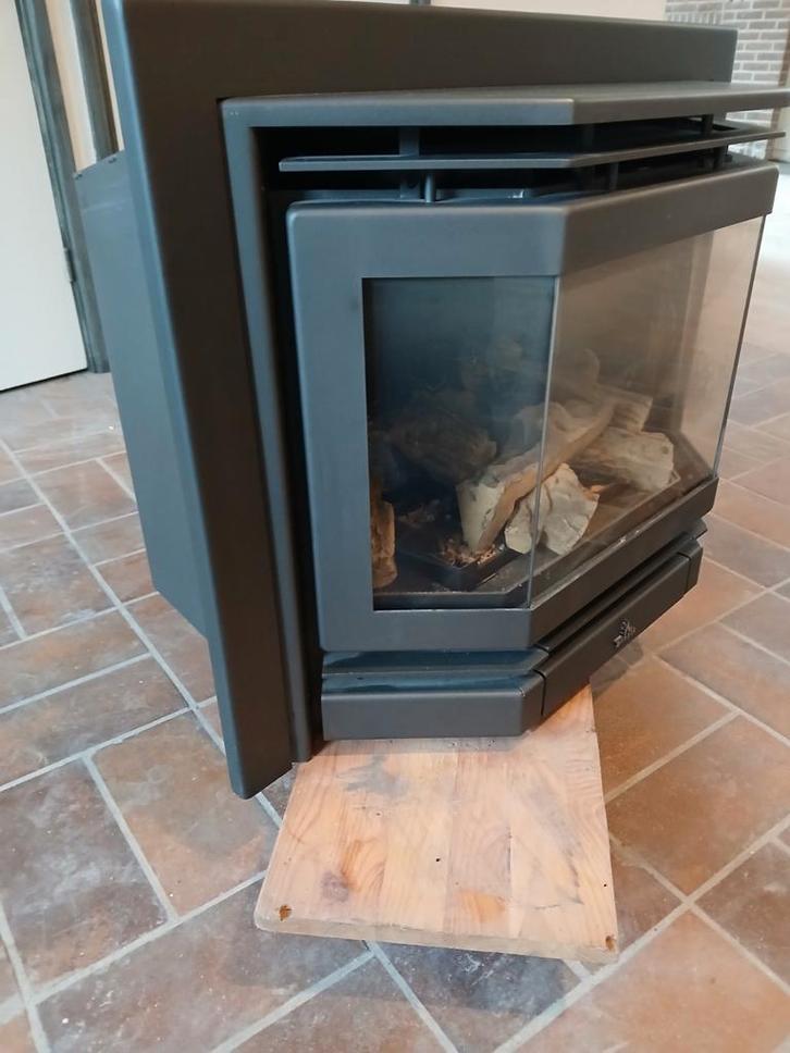 Gebruikte gas haard - Inzethaard, Huis en Inrichting, Haarden, Gebruikt, Gashaard, Ophalen