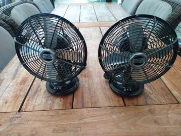 Ventilator retro vintage (2 stuks)