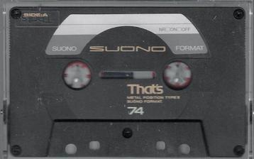 That's Suono 74 (2x nieuw, niet in seal) 2x Thats MH 60 +TDK beschikbaar voor biedingen