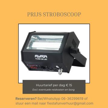 Stroboscoop huren beschikbaar voor biedingen