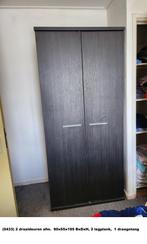 Keuze uit gebruikte kledingkasten, zie onderstaande lijst, Ophalen, 200 cm of meer, ., Met hangruimte