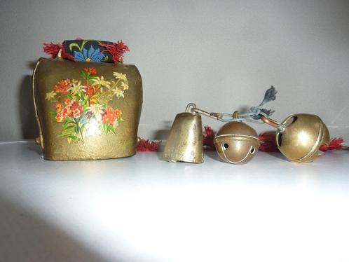 Messing koeienbellen., Antiek en Kunst, Antiek | Koper en Brons, Koper, Ophalen of Verzenden