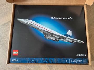 Nieuw Lego 10318 Concorde Airbus beschikbaar voor biedingen