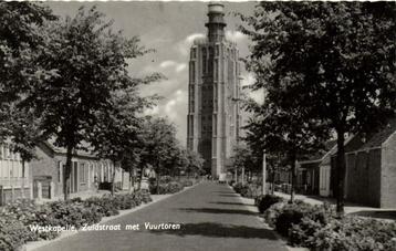Westkapelle, Zuidstraat met Vuurtoren - ongelopen beschikbaar voor biedingen