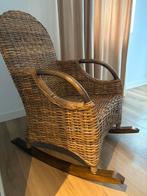 Rieten schommelstoel, Kinderen en Baby's, Kinderkamer | Tafels en Stoelen, Ophalen, Gebruikt, Stoel(en)