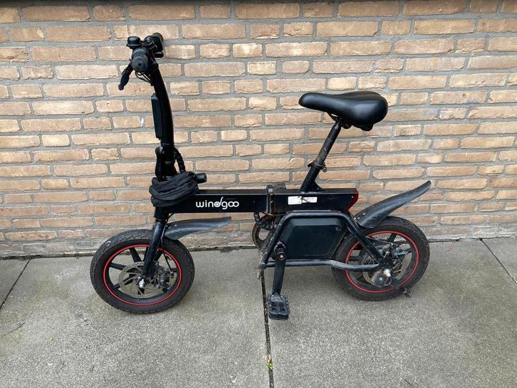 Elektrische Windgo, Fietsen en Brommers, Elektrische fietsen, Gebruikt, Overige merken, Minder dan 47 cm, Minder dan 30 km per accu