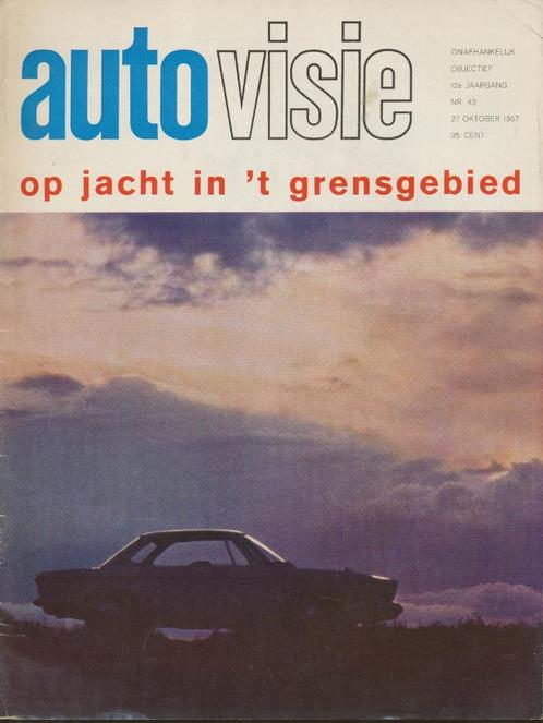 Autovisie No: 43, 27 Oktober 1967. Roadtest Volkswagen 1500, Boeken, Auto's | Folders en Tijdschriften, Gelezen, Volkswagen, Ophalen of Verzenden